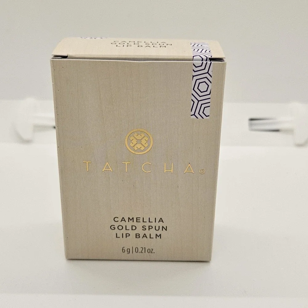 Tatcha‎ Camellia Gold Spun Lip Balm 6g 0.21oz NIB Luxury Hydrating Balm